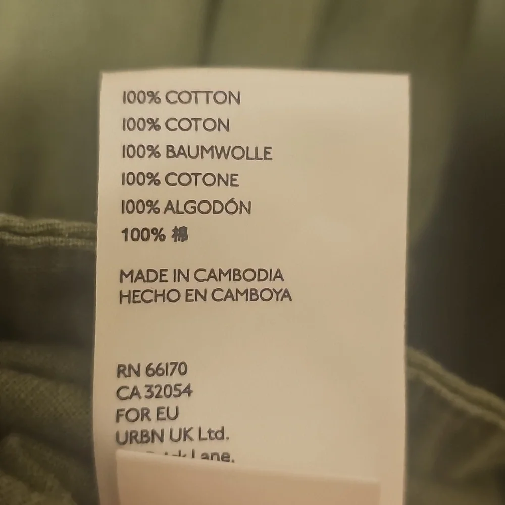 Free People Beside You Shortall Olive Green Size Medium - Picture 8 of 8
